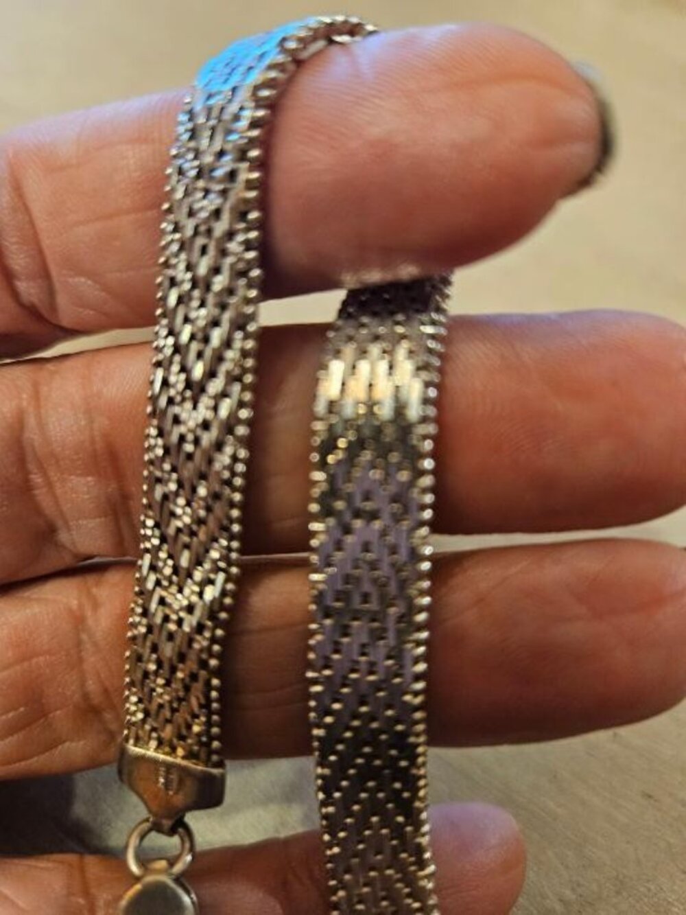 Beautiful 925 Sterling Silver Bracelet Italy